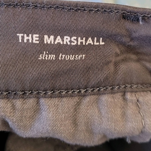 AG Adriano Goldschmied The Marshall Modern Slim Fit Trouser Pants in Grey Sz 33R - Picture 7 of 13